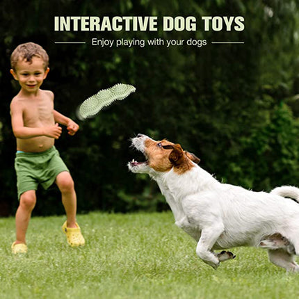 Petpexi Green TPE Teeth Cleaning Dog Toy Stick - Bite Resistant