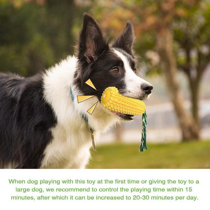 PROKEl Dog Chew Toy Corn Stick for Small, Medium, and Large Breeds