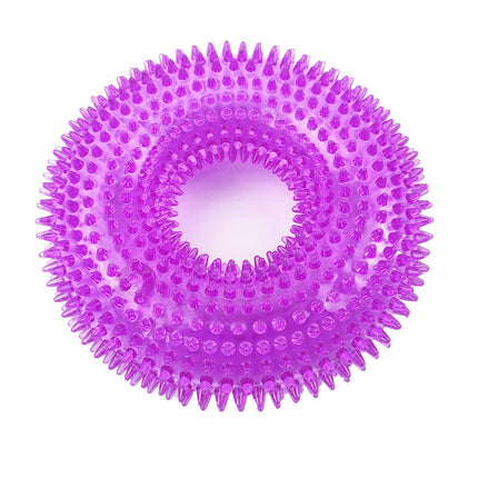Sounding Spike Ring - Durable Pet Toy Ball | PetPexi