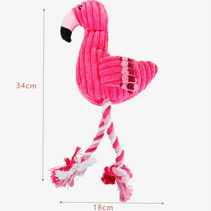 Vocal Animal Plush Dog Toy – Molar Teeth Cleaning & Squeaky Interactive Toy | www.petpexi.com