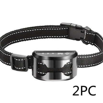 Smart Ultrasonic Anti-Barking Dog Collar – USB Rechargeable & Waterproof