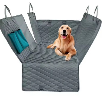 Waterproof Pet Car Seat Cover Hammock – Non-Slip, Durable & Machine Washable