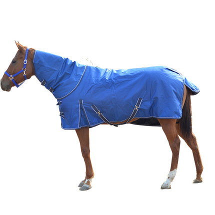 Winter Padded Cotton Horse Jacket with Bib - Premium Comfort & Warmth