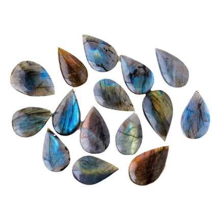 Natural Labradorite Crystal Blue Light Stone Droplet – Premium Healing Gem | Fast & Free USA Shipping
