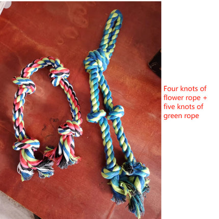 Heavy-Duty Rope Knot Chew Toy for Large Breeds - Petpexi