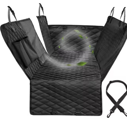 Waterproof Pet Car Seat Cover Hammock – Non-Slip, Durable & Machine Washable