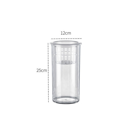 Column Fish Tank for Living Room – Micro Landscape Desktop Aquarium | PetPexi