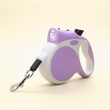 With Light Retractable Leash Dog Rope Leash - LED Dog Leash for All Sizes - petpexi.com