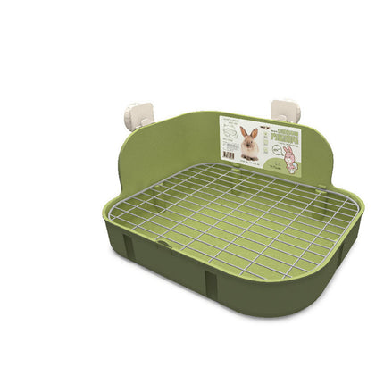 New Anji Square Toilet for Chinchillas, Rabbits, Guinea Pigs & Mink – Free & Fast Shipping to the USA!