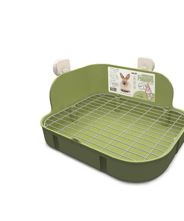 New Anji Square Toilet for Chinchillas, Rabbits, Guinea Pigs & Mink – Free & Fast Shipping to the USA!