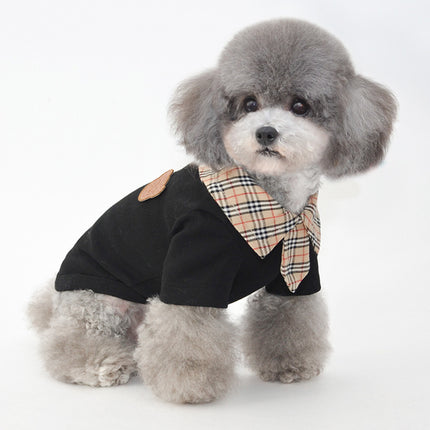 British Style Dog Polo Shirt – Lightweight Summer T-Shirt for Small Dogs | Petpexi