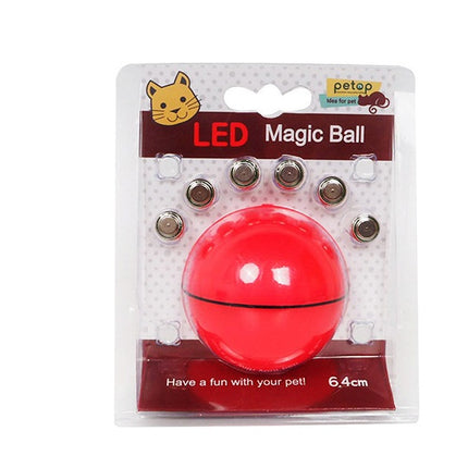 PetPexi Smart LED Laser Rolling Cat Toy Ball - Interactive Fun