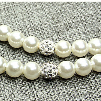 Elegant Pearl Dog Collar with Matching Pet Leash – Stylish & Durable | petpexi.com