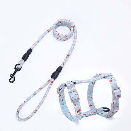 Cat I-Shaped Chest Harness – Adjustable Cotton Strap for Cats | Petpexi