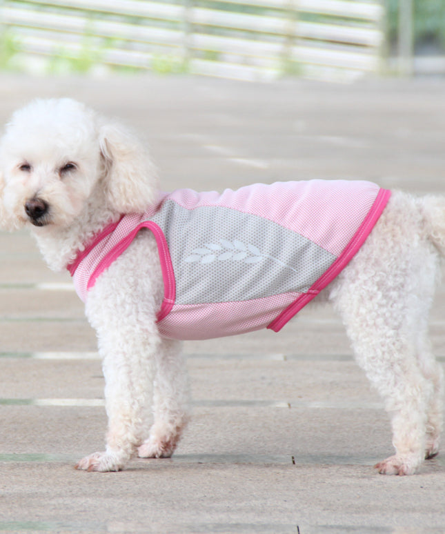 Reflective Summer Cooling Pet Vest – Stylish Breathable Dog Clothes