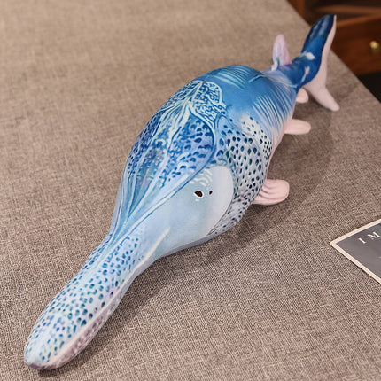Cartoon White Whale Shark Plush Toy – Soft PP Cotton | petpexi.com