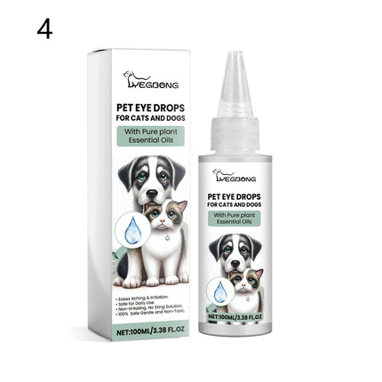 Dogs and Cats Eye Care Eye Drops – Soothing, Protective Eye Formula | Petpexi