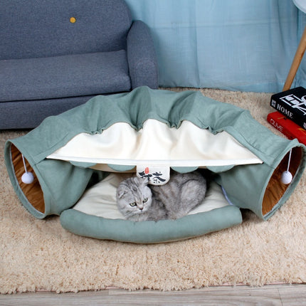 Pet Cats Tunnel Interactive Play Toy – Collapsible Indoor Cat & Small Pet Exercise Tunnel | Petpexi
