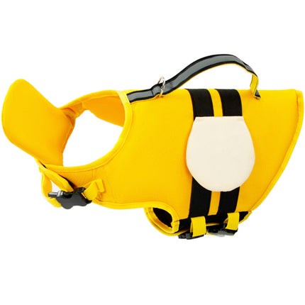 Animal-Shaped Bee Dog Life Jacket – Cute & Safe Floating Vest for Medium Dogs | Petpexi