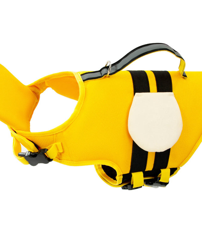 Animal-Shaped Bee Dog Life Jacket – Cute & Safe Floating Vest for Medium Dogs | Petpexi
