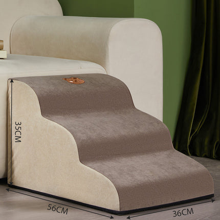 Premium Anti-Slip Pet Dog Slope Ladder – Multiple Steps & Colors | PetPexi