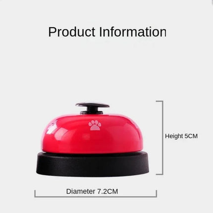 Pet Training Bell for Dogs & Cats – Footprint Style Click Bell | PetPexi