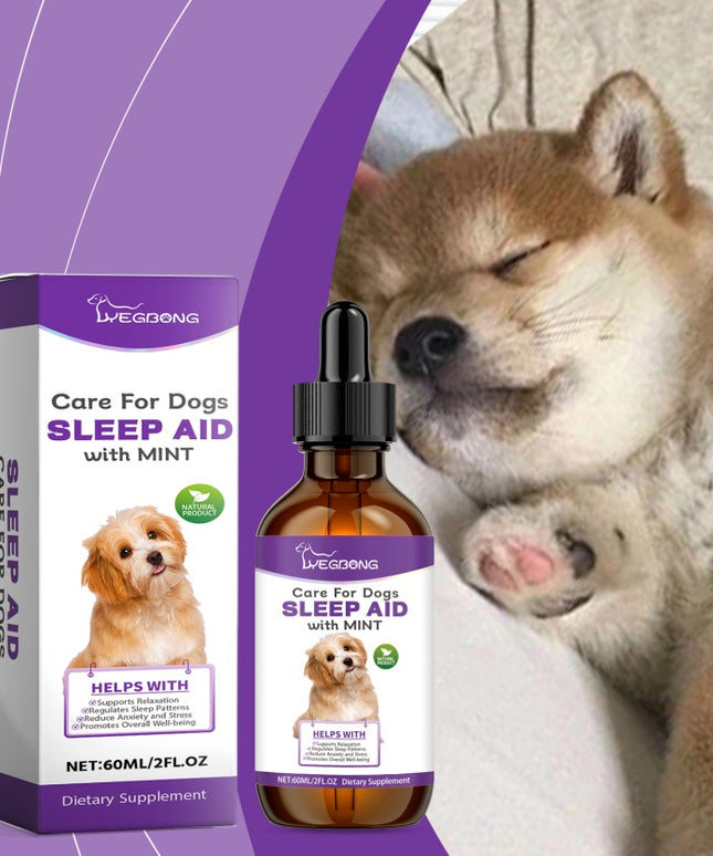 Dog Sleep Care Drops – Natural Sleep Support for Stable Nighttime Rest | Petpexi