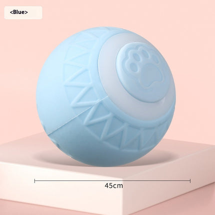Automatic Moving Bouncing Rolling Ball – Smart Rechargeable Cat Toy | Petpexi
