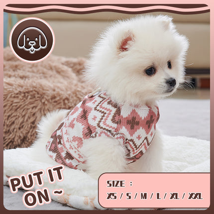 Bohemian Style Dog Clothes – Summer Vest & T-Shirt for Small to Medium Pets | Petpexi