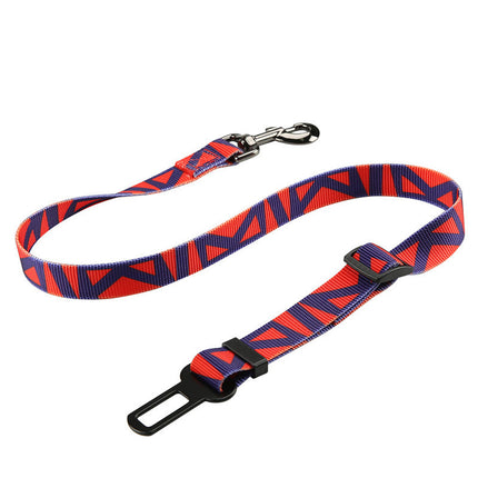 Adjustable Pet Seat Belt with Cushion – Car Safety Buckle for Dogs | PetPexi