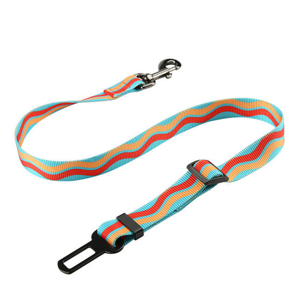 Adjustable Pet Seat Belt with Cushion – Car Safety Buckle for Dogs | PetPexi