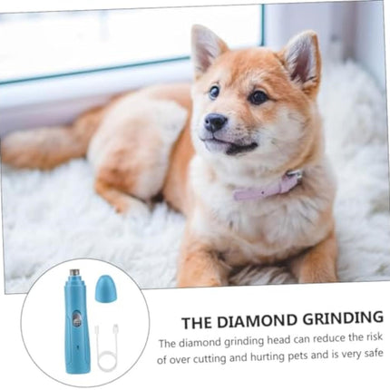 Electric Pet Nail Grinder & Polisher – Safe, Adjustable Claw Trimmer for Dogs & Small Pets | Petpexi