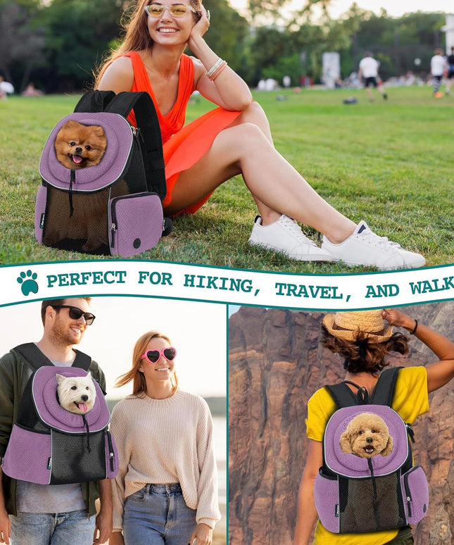 Pet Dog Carrier Backpack – Portable, Breathable & Travel-Friendly | Petpexi