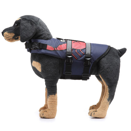 Casual Dog Swimsuit Life Jacket – Safe & Comfortable Pet Swimwear | Petpexi
