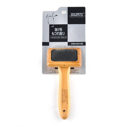 Pet Grooming Bamboo Wood Air Cushion Needle Comb – Eco-Friendly & Durable | Petpexi