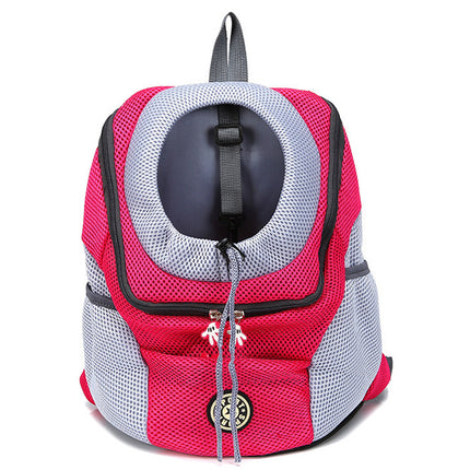 Portable Mesh Dog Carrier Backpack – Breathable & Secure Pet Travel Bag | Petpexi