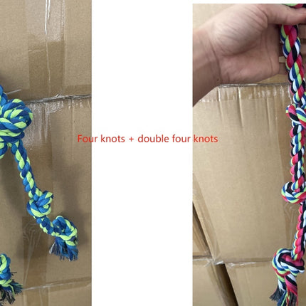 Heavy-Duty Rope Knot Chew Toy for Large Breeds - Petpexi