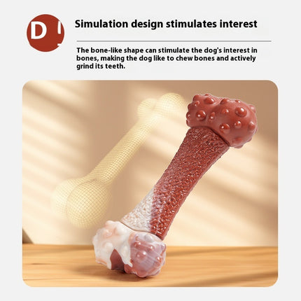 Polka Dot Bone 3-piece Set Medium Large Chew Toys for Dogs – Durable Dog Toys from www.petpexi.com