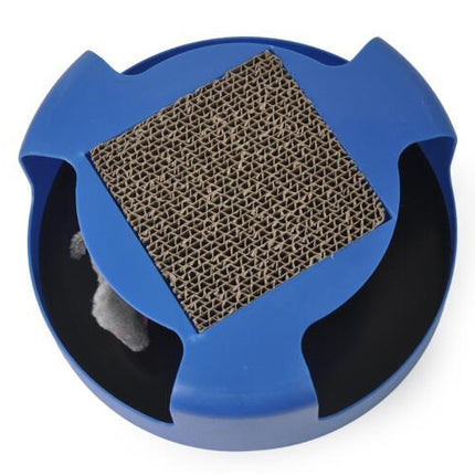Pet Automatic Interactive Cat Toy – Scratch Pad & 360° Spin | PetPexi