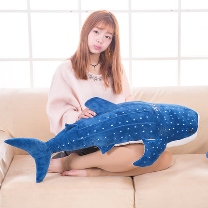 Blue Whale Shark Soft Stuffed Plush Toy – Premium Quality | petpexi.com