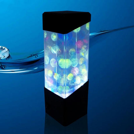 Colorful LED Jellyfish Night Light – Battery Powered Ambient Lamp | PetPexi