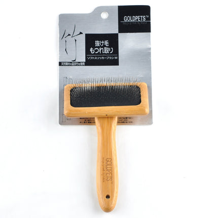 Pet Grooming Bamboo Wood Air Cushion Needle Comb – Eco-Friendly & Durable | Petpexi