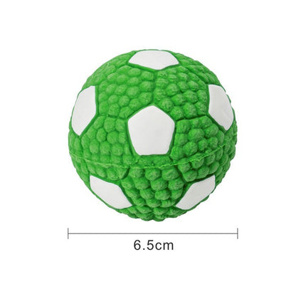 Rugby Tennis Dog Bite Sounding Ball Pet Toy – Durable Interactive Chew – www.petpexi.com