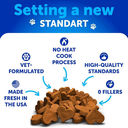 Probiotics For Dogs - Gut Health, Allergy & Immunity Support, 180 Duck-Flavored Soft Chews