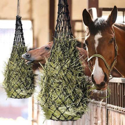 Portable Hay Feeder for Horses with Small Aperture - Stylish & Durable