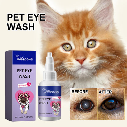 Pet Eye Drops for Dogs & Cats – Relief for Dry, Red Eyes & Odor Removal | Petpexi