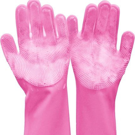 Durable Pet Grooming Gloves for Cats & Dogs – Enhanced Five Finger Design for Massaging & Bathing | Petpexi