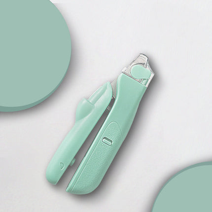 New Pet Nail Clippers with LED Light for Cats & Small Dogs – Stainless Steel Blade & ABS Handle | Petpexi