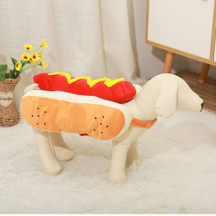 Funny Hot Dog Halloween Costume for Dogs | Petpexi