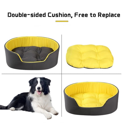 Dog Bed Pet Nest Cat Mat - Sponge, All-Season Stereo Nest, Multiple Sizes & Colors | PetPexi